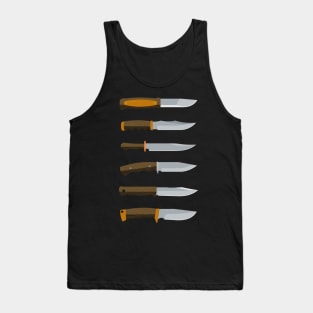Knife collecting Tank Top